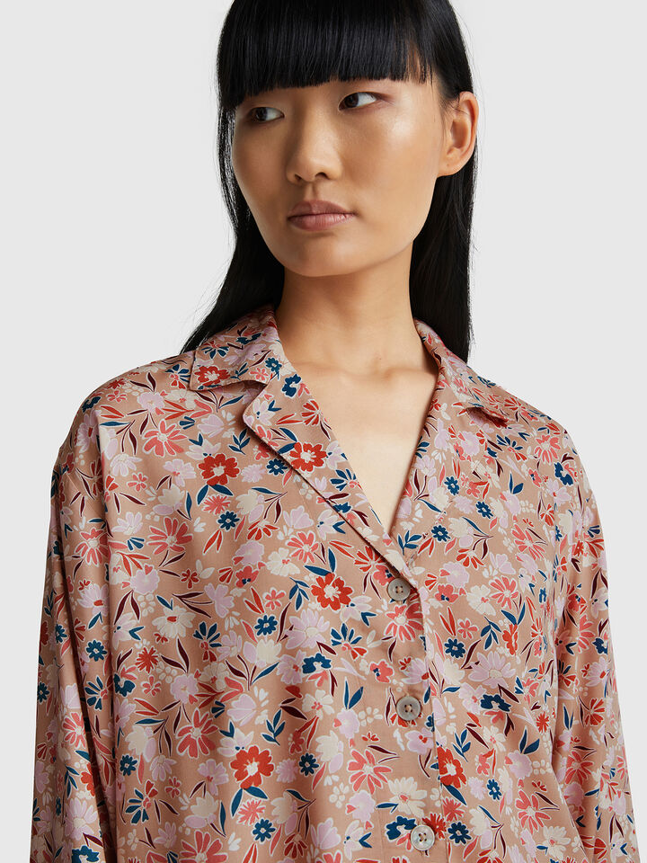 PYJAMA(JACKET+TROUSE Women image number 4